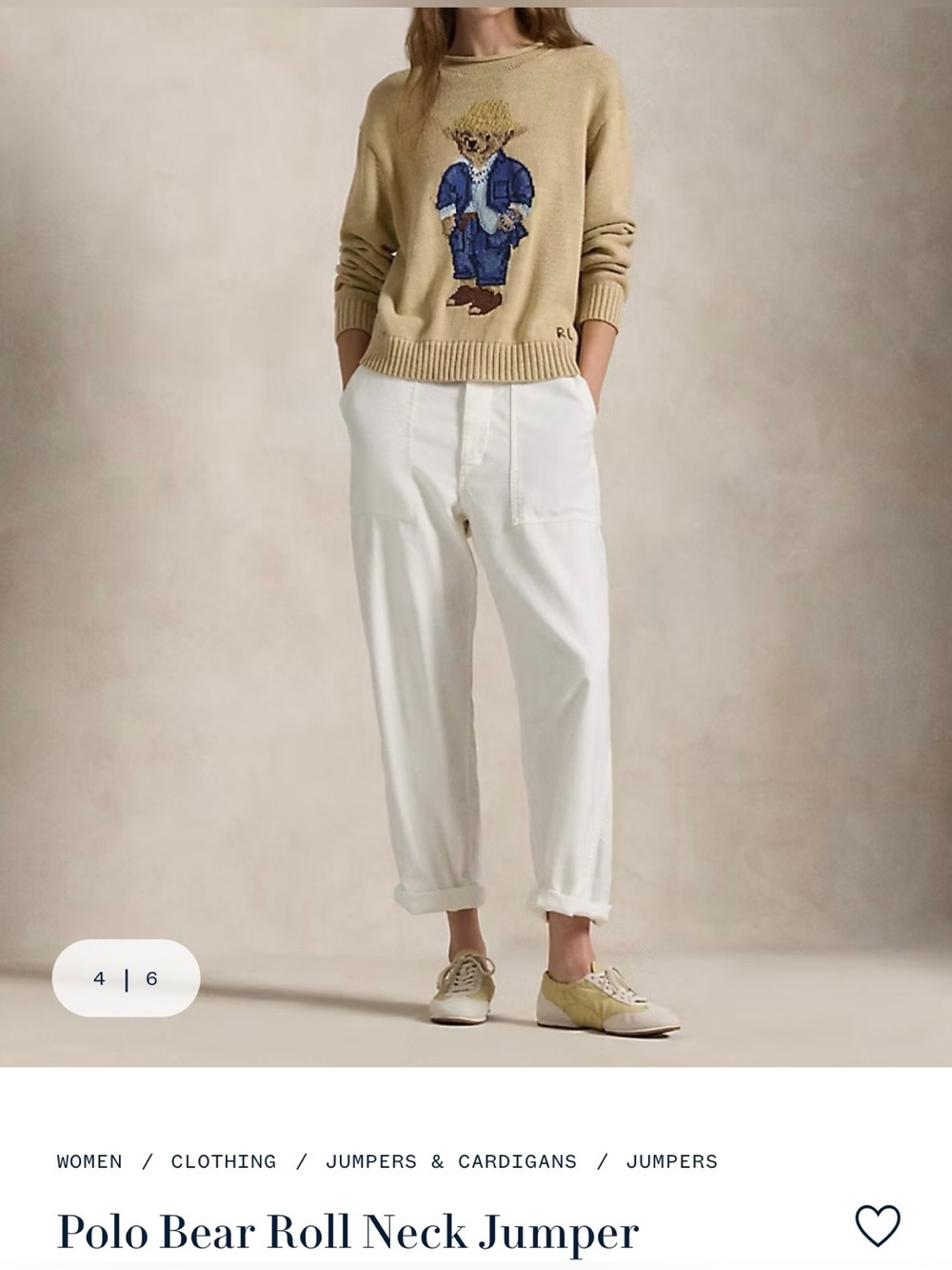 Polo Bear 🐻 Roll Neck Sweater